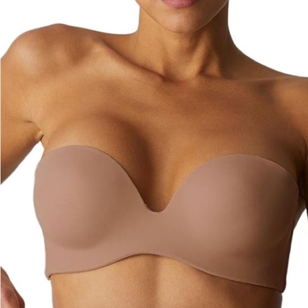 SIMONE Pérèle Essentiel Strapless  convertible underwire bra 
size EUR 65D NWOT
